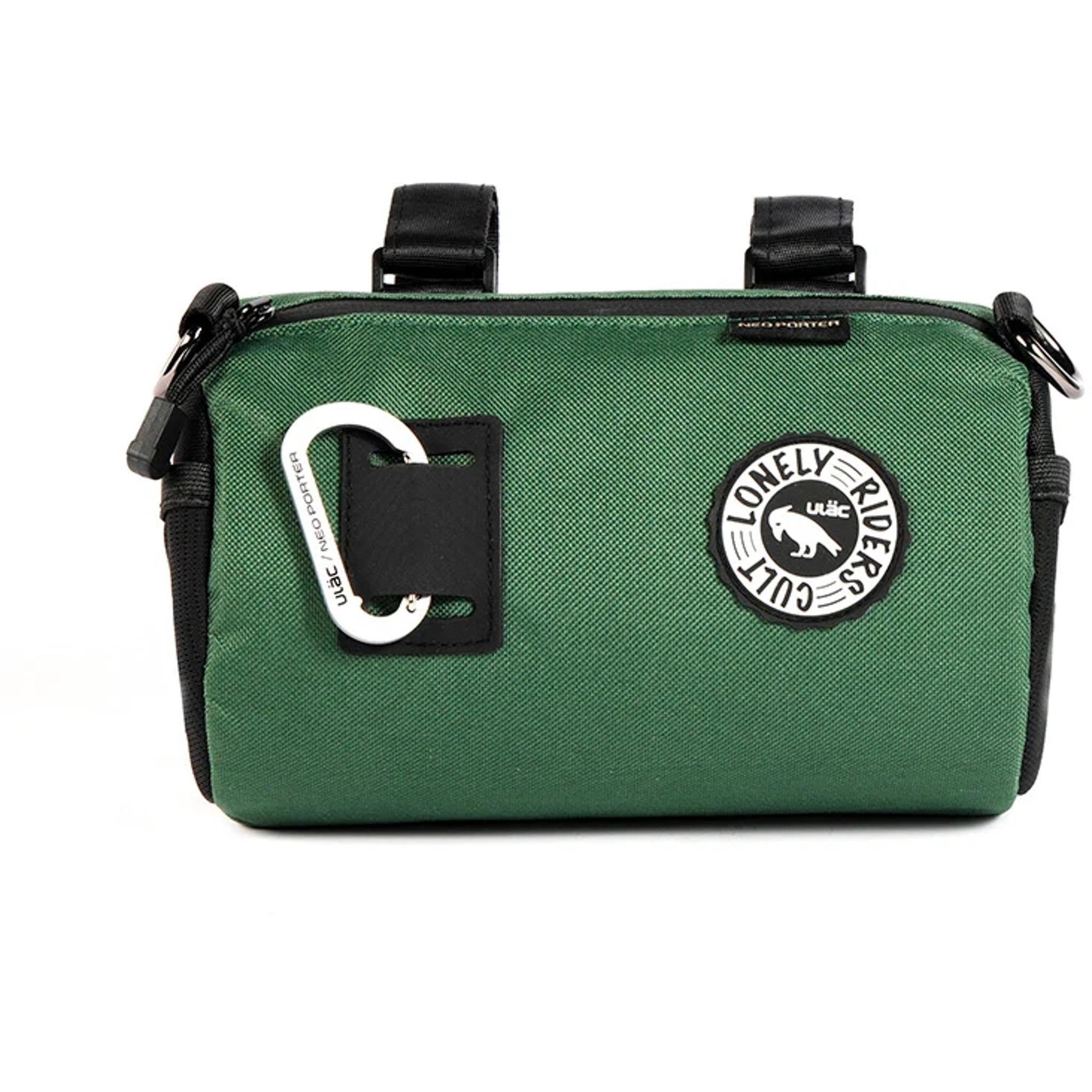 ULAC Neo Porter Coursier Handlebar Bag 2.7L with Carabiner Pine