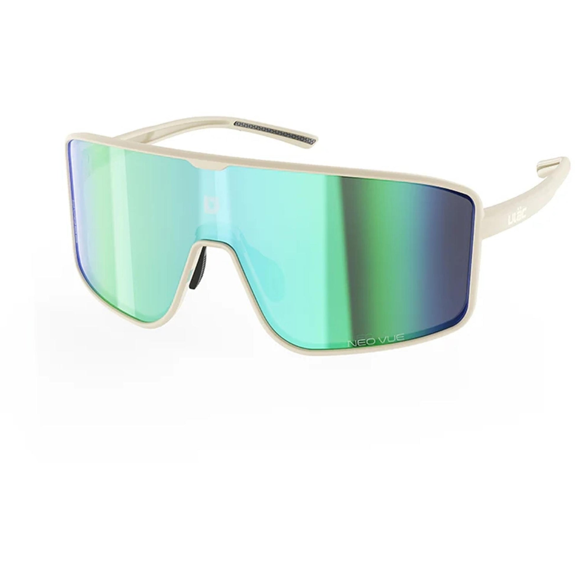ULAC Neo Vue Otaku Sunglasses Off White/Boost Blue Photochromic