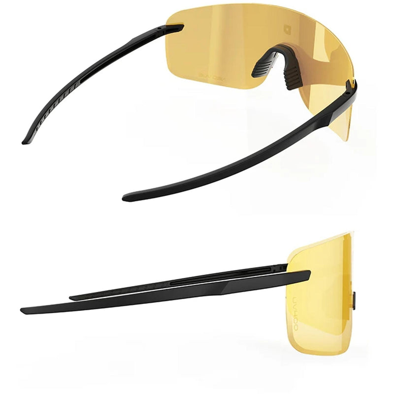 ULAC Neo Vue Visionar Sunglasses Jet Black/Champion Gold Photochromic