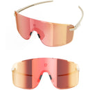 ULAC Neo Vue Visionar Sunglasses Off White/Rally Red Photochromic