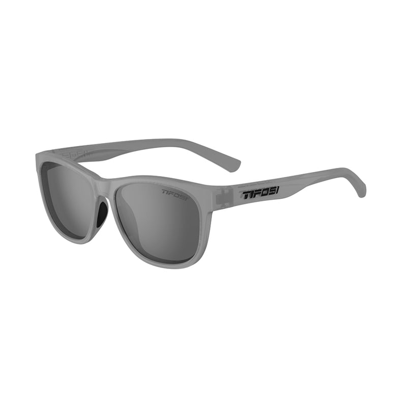 Tifosi Swank Sunglasses Satin Vapour/Smoke Polarized Lens
