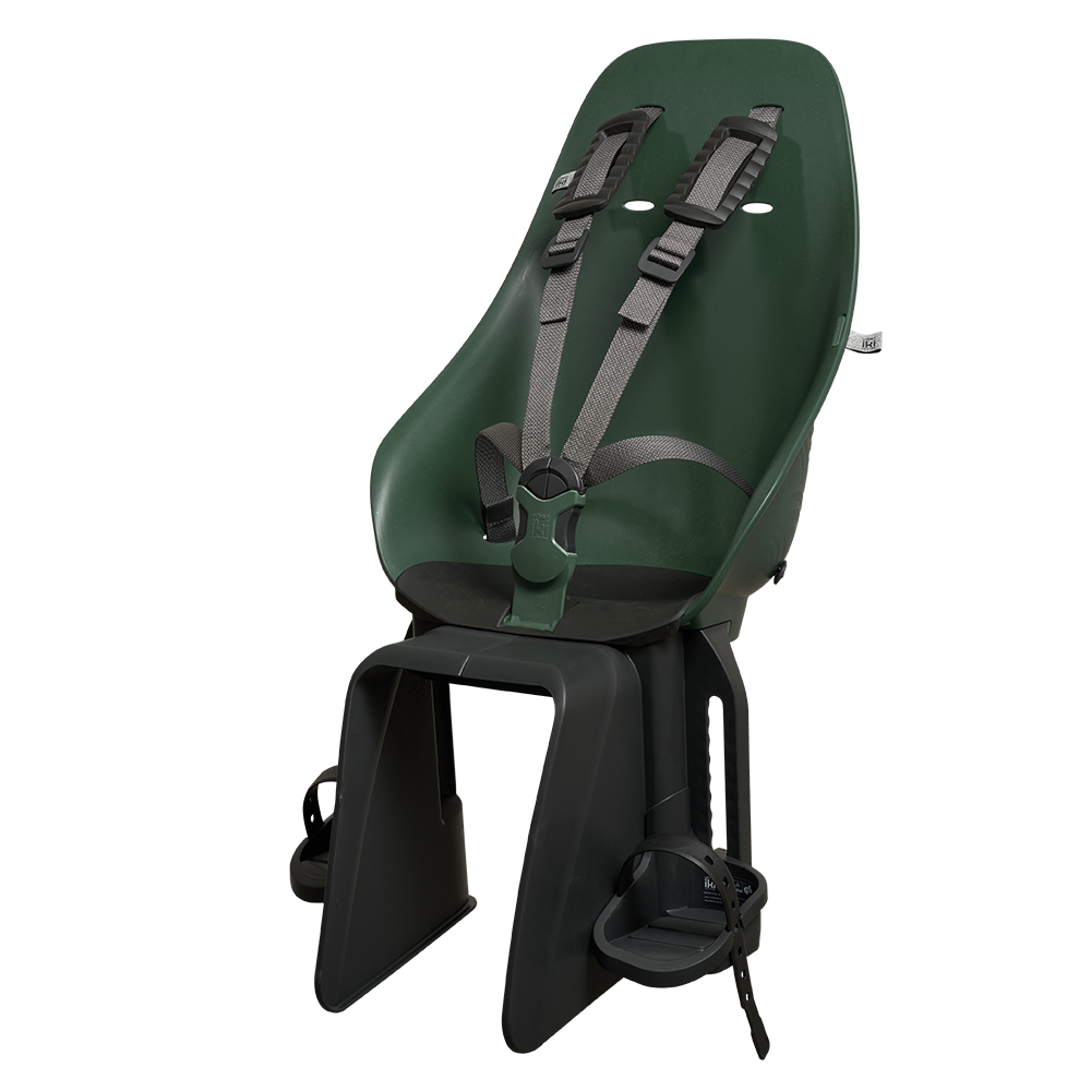 Urban iki Bio Rear seat Carrier mounting - Mosu Green/ Bincho Black