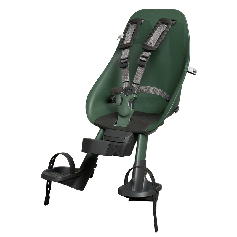 Urban Iki Bio Front seat with Compact Adapter - Mosu Green/ Bincho Black