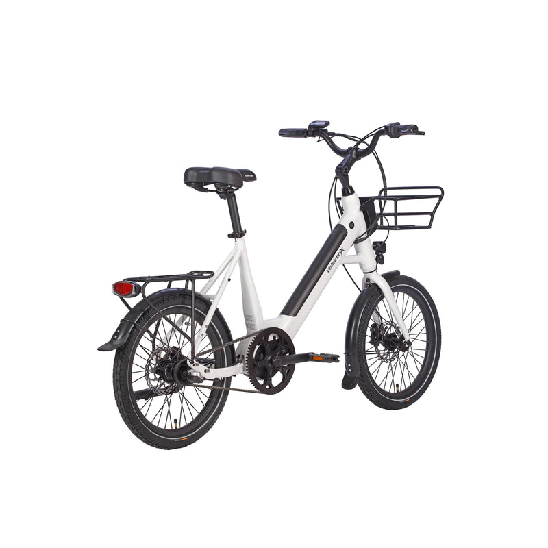 Velecrix Compact Pulse Electric Bike 460Wh Battery White