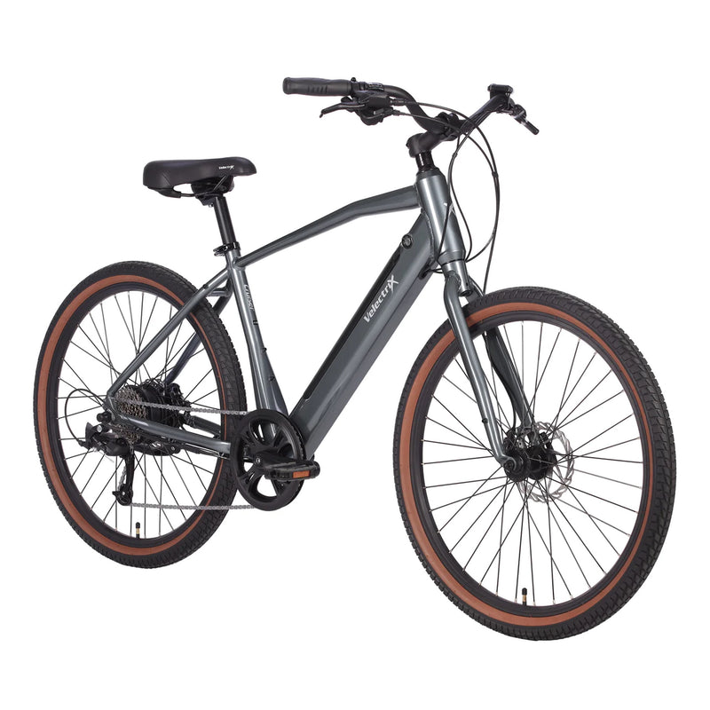 Velectrix Cruiser Electric Bike 417Wh Battery Silver - Medium