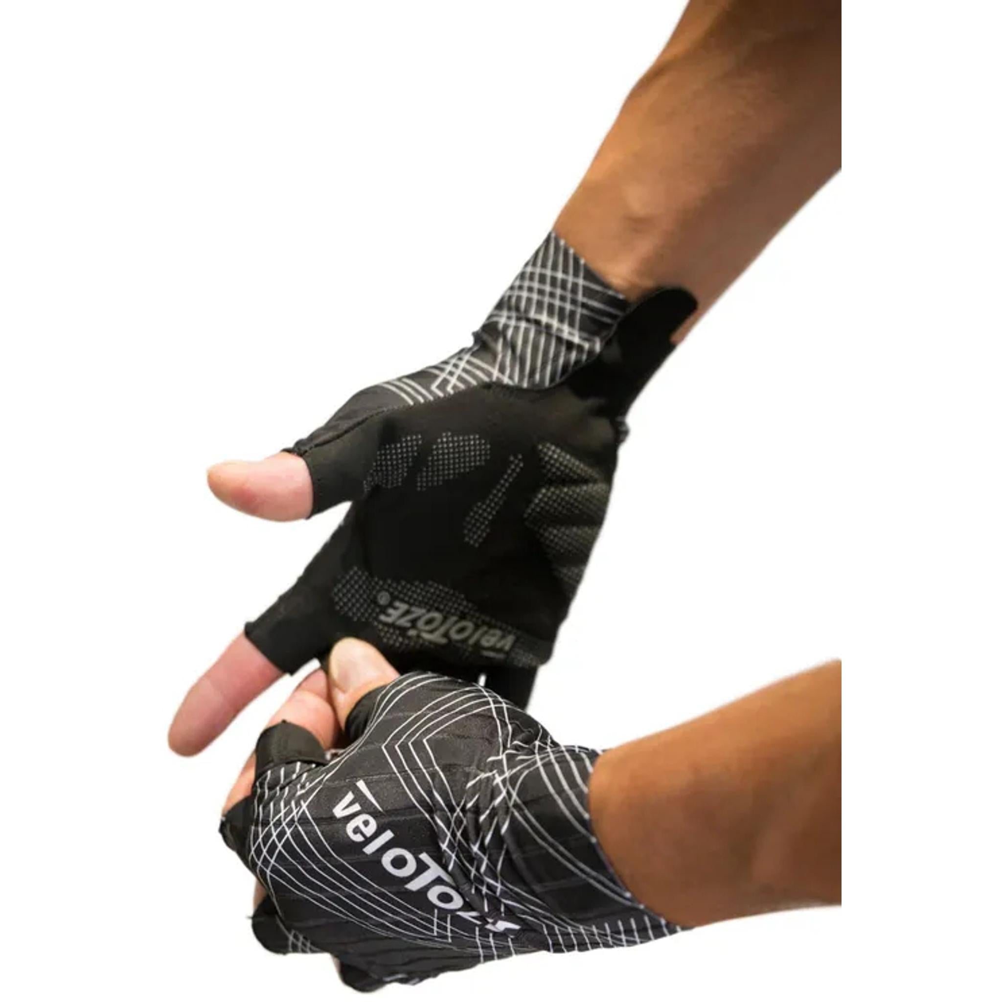 Velo Toze Aero Fingerless Gloves Black