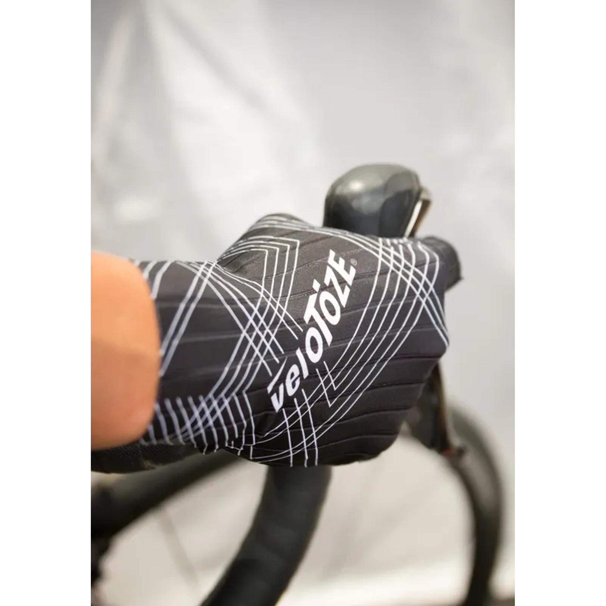 Velo Toze Aero Fingerless Gloves Black