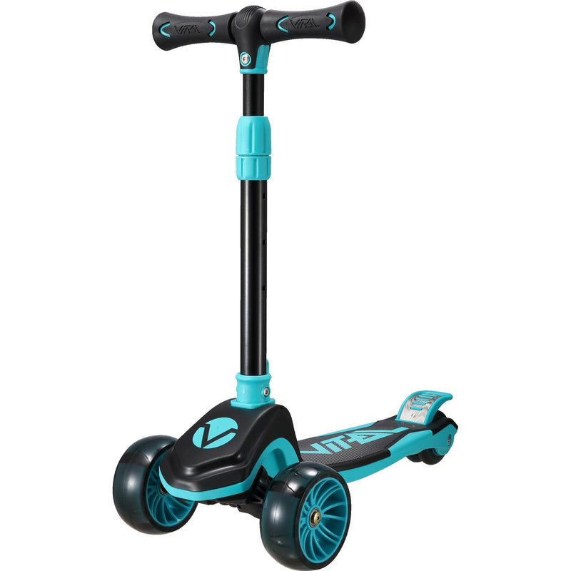 Vital TYKE 3 Wheel Kids Scooter (with Removable Seat) Teal