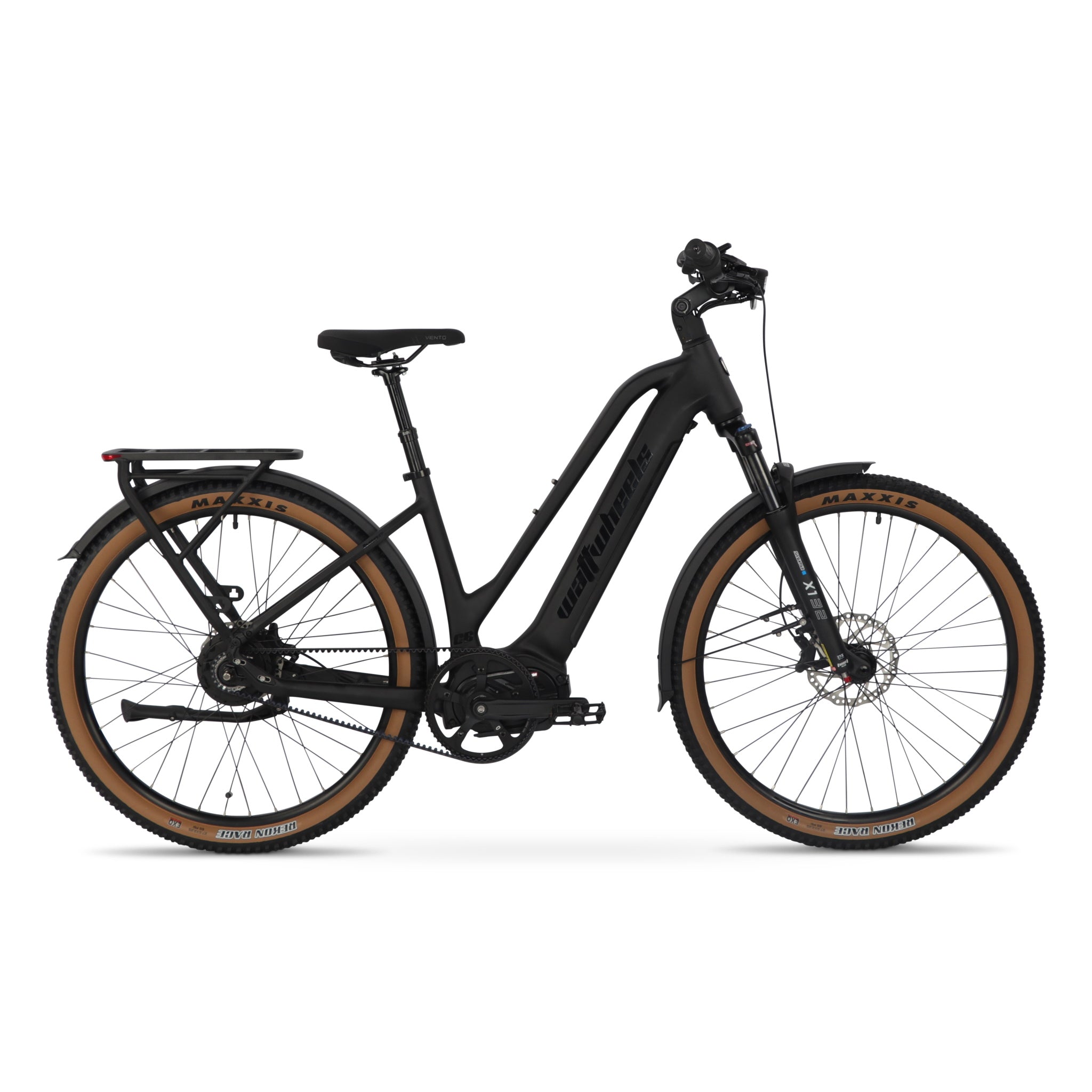 Watt Wheels Bene Smart Electric Bike 720Wh Battery Phantom Black