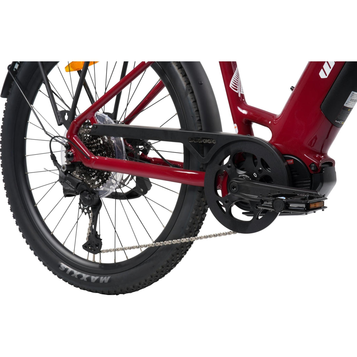 WattWheels Bighorn S Electric Bike 720Wh Battery Moroccan Red