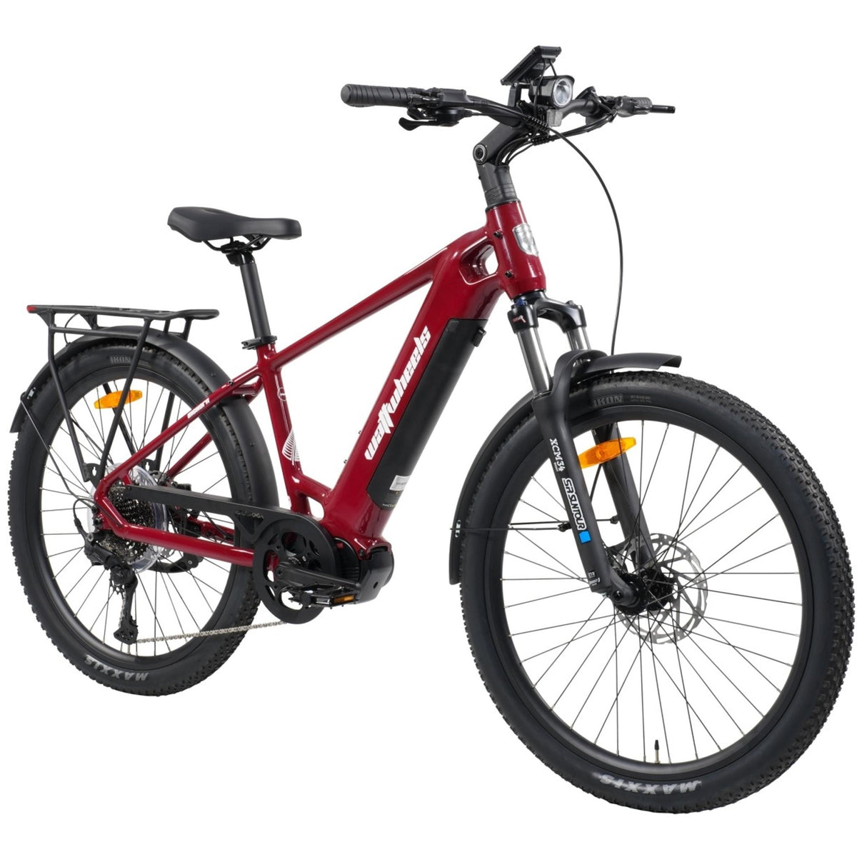 WattWheels Bighorn S Electric Bike 720Wh Battery Moroccan Red