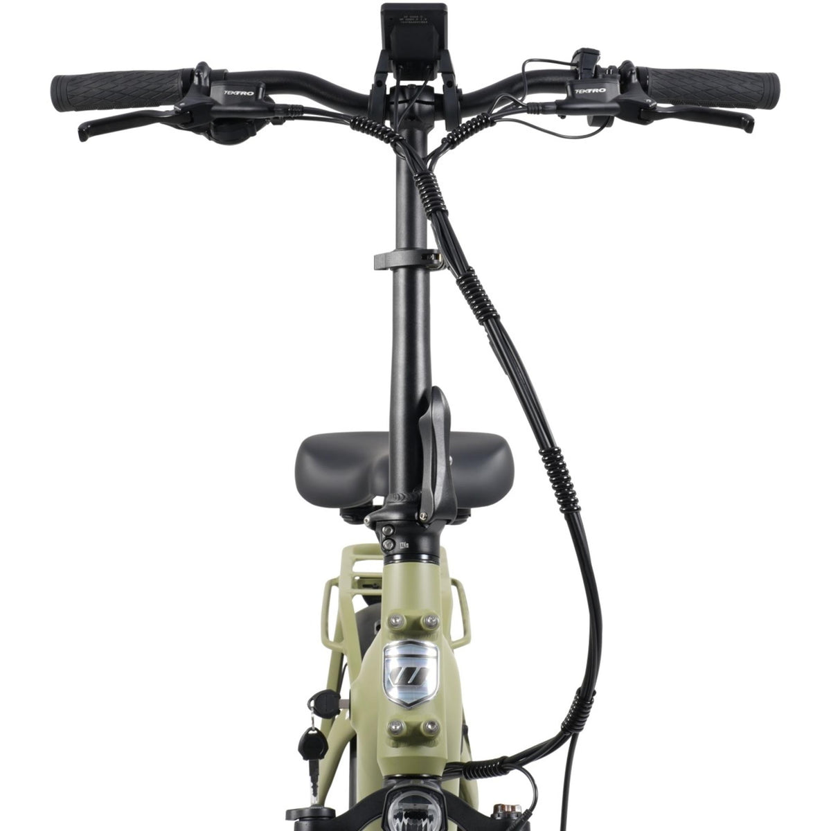 Watt Wheels Scout Low Step v2 Electric Folding Bike Green