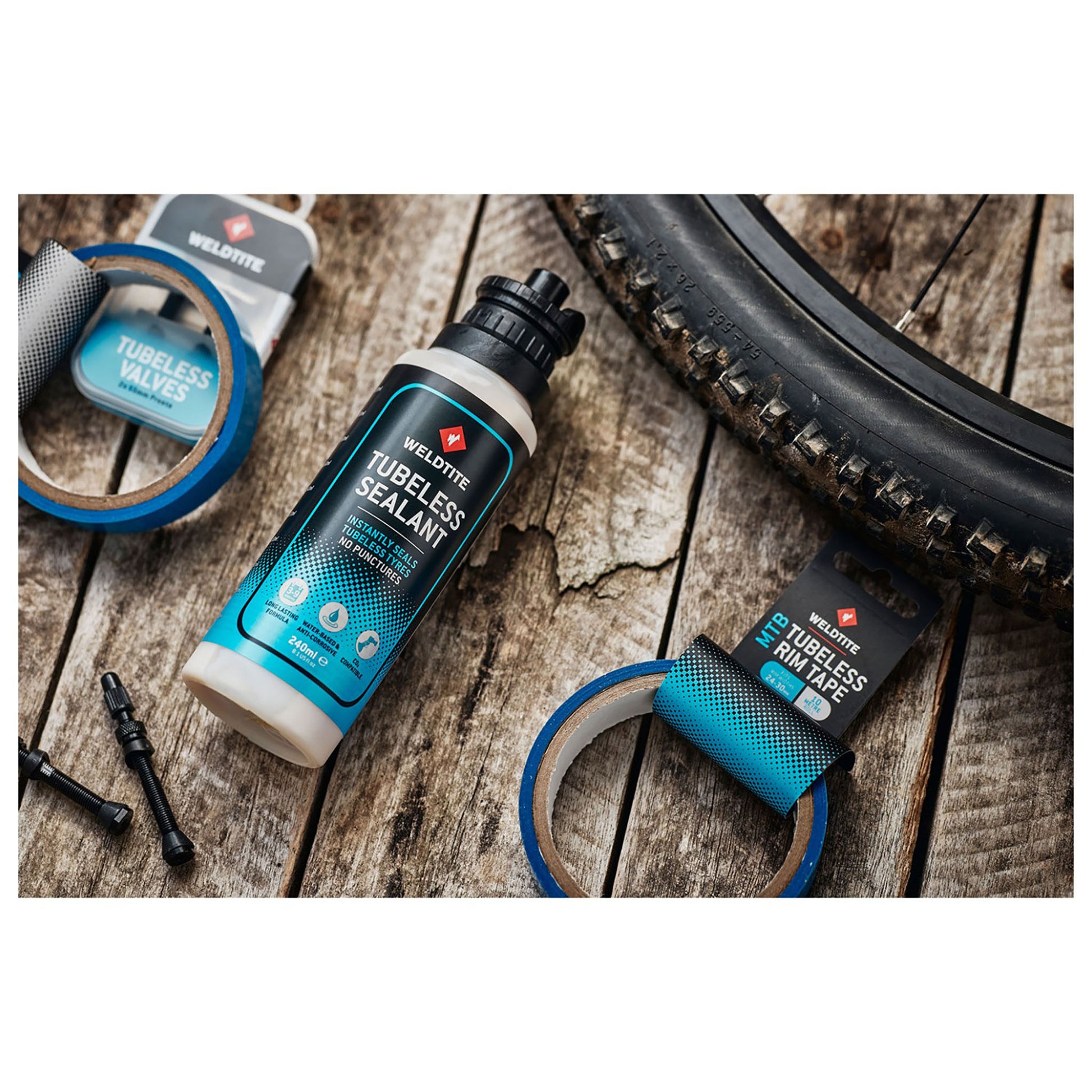 Weldtite Tubeless Tyre Sealant (240ml)