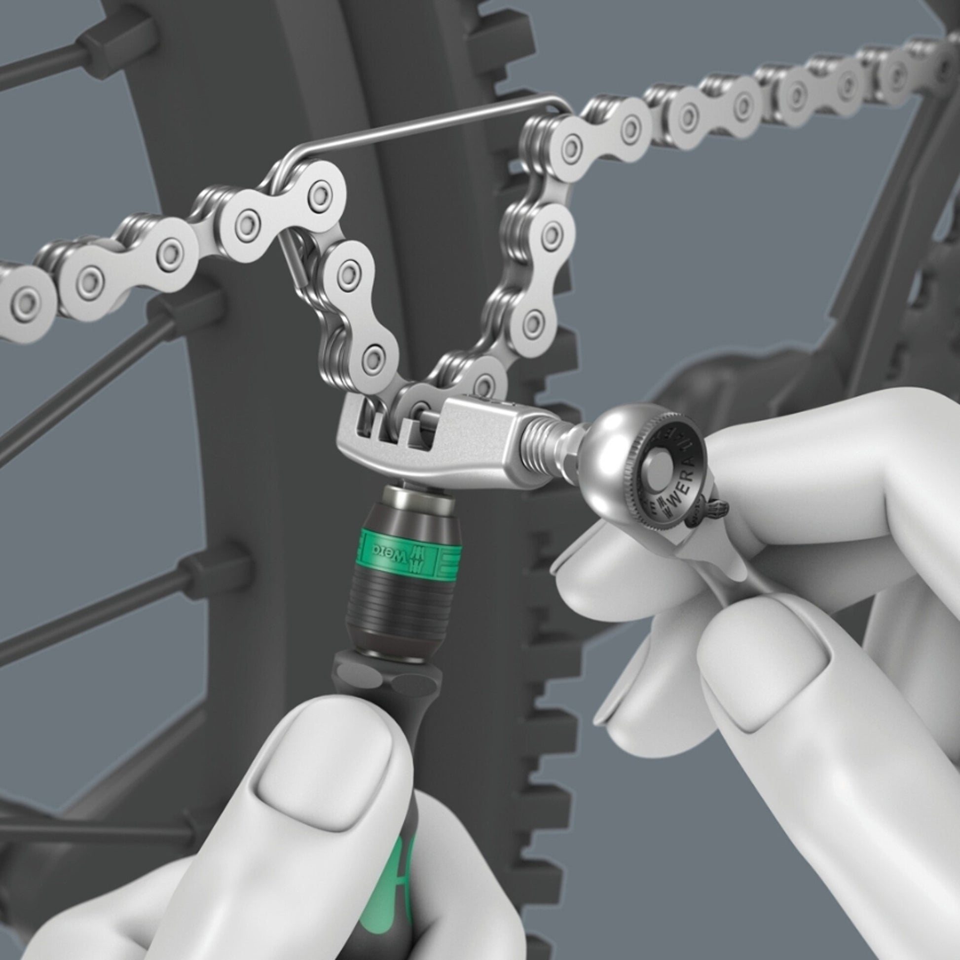 Wera Chain Riveter Set For Workshops 18 Piece Tool Set
