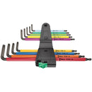 Wera L-Key Set Long For Torx Screws Multicolour 9 Pieces