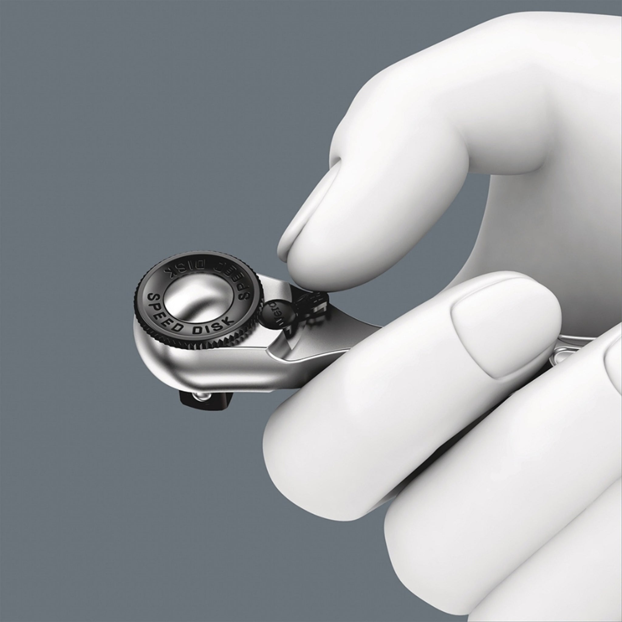 Wera Mini Ratchet 8008 A Zyklop with 1/4" Square Drive