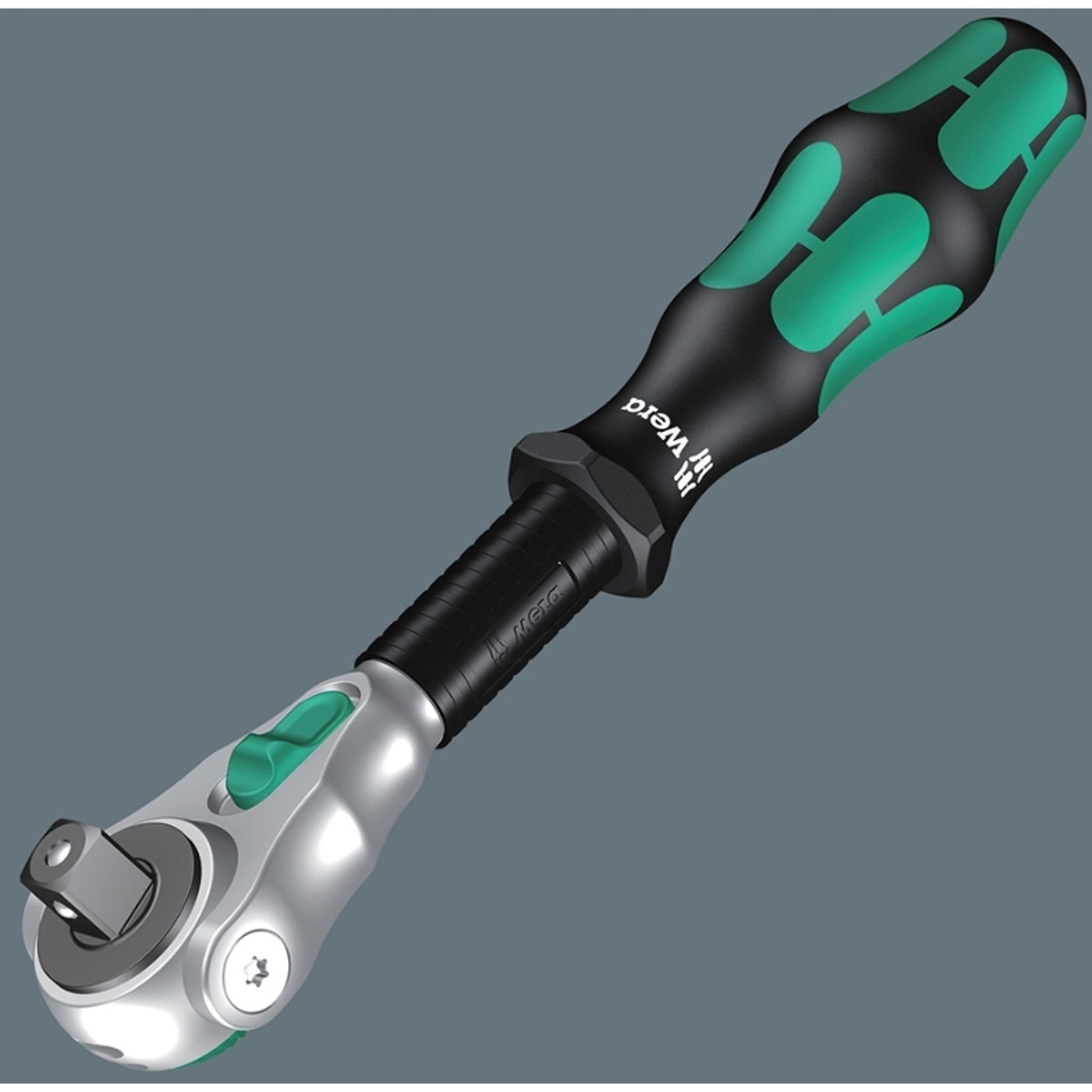 Wera Mini Ratchet 8008 A Zyklop with 1/4" Square Drive