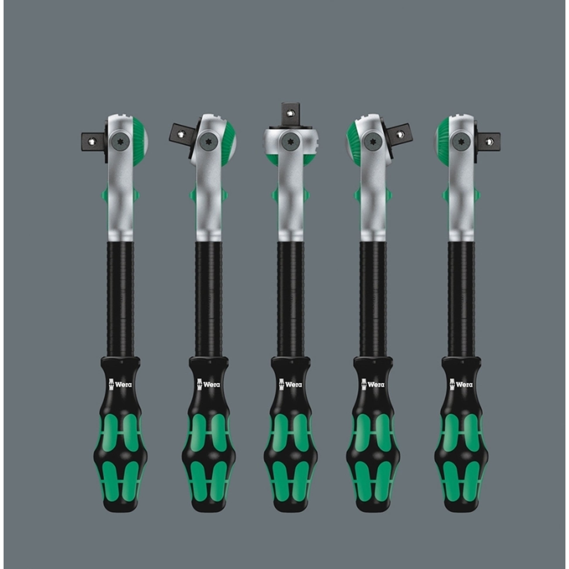 Wera Mini Ratchet 8008 A Zyklop with 1/4" Square Drive