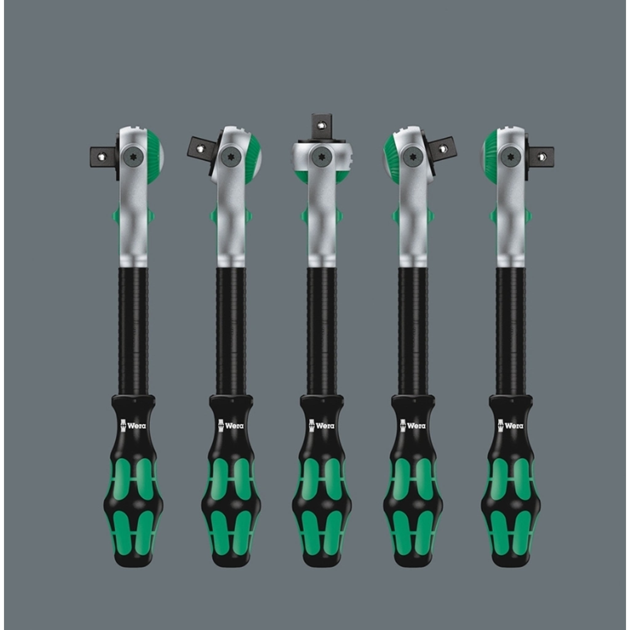 Wera Mini Ratchet 8008 A Zyklop with 1/4" Square Drive