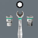 Wera Mini Ratchet 8008 A Zyklop with 1/4" Square Drive