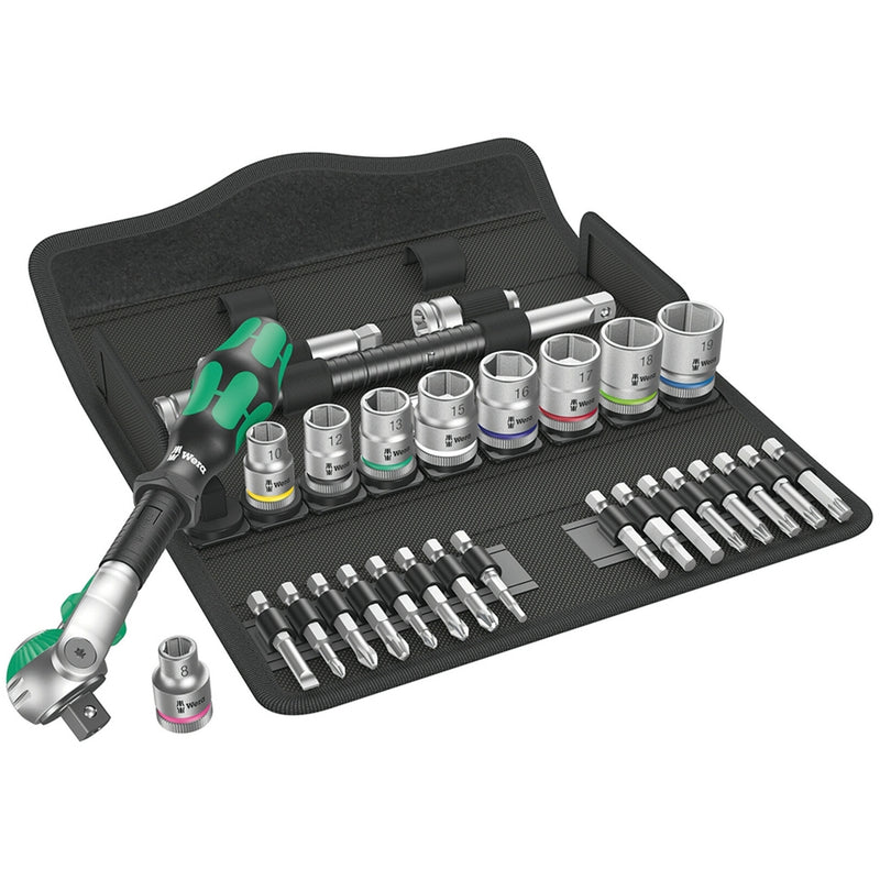 Wera Ratchet SB 6 Zyklo Speed Ratchet Set 29pcs 3/8 Drive