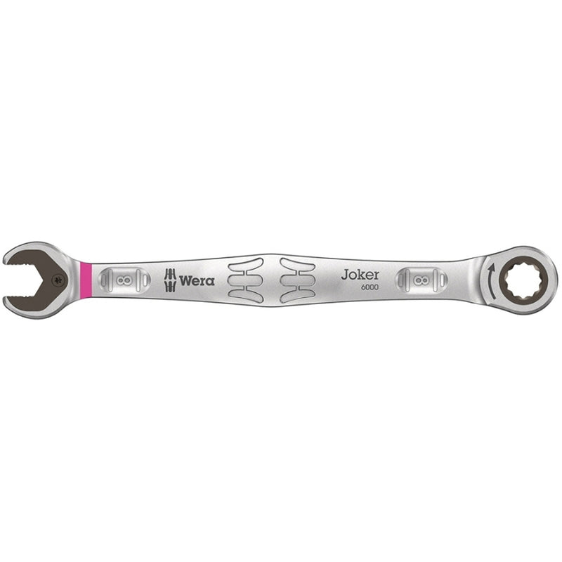 Wera Ratcheting Combination Wrench 6000 Joker 8mm SB