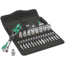 Wera SA 6 Zyklop Speed Ratchet Set Metric 8100, 28 Pieces