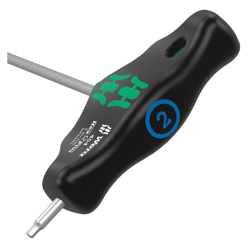 Wera Series 400 T-Handle Hex Tool With Holding Function 8mm x 100mm