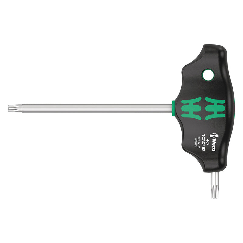 Wera Series 400 T-Handle TORX Tool with Holding Function 25 x 100mm