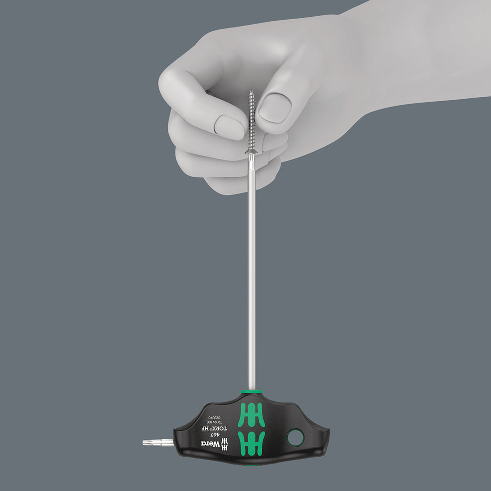 Wera Series 400 T-Handle TORX Tool with Holding Function 27 x 200mm