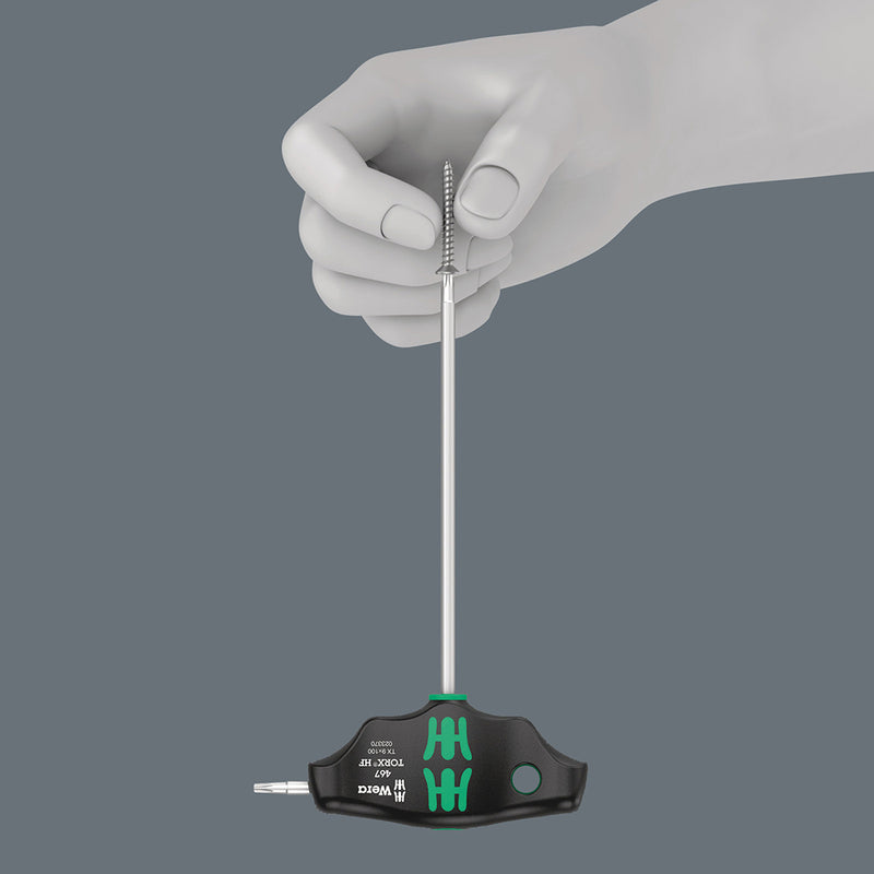 Wera Series 400 T-Handle TORX Tool with Holding Function 27 x 200mm