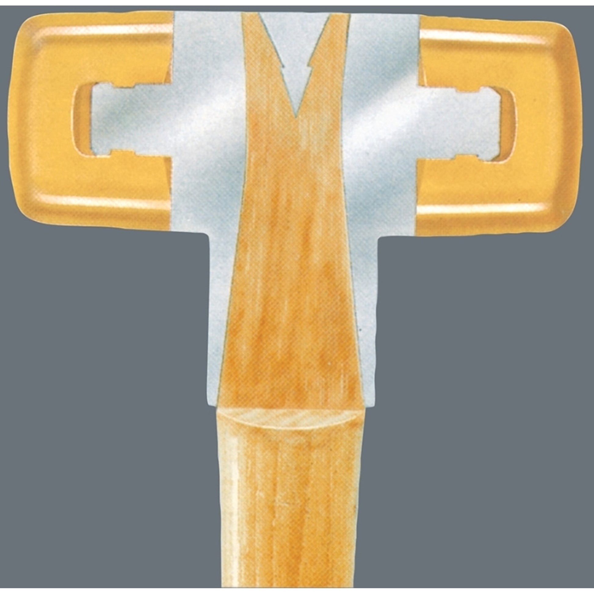 Wera Soft-Faced Hammer with Cellidor Head Sections 36mm