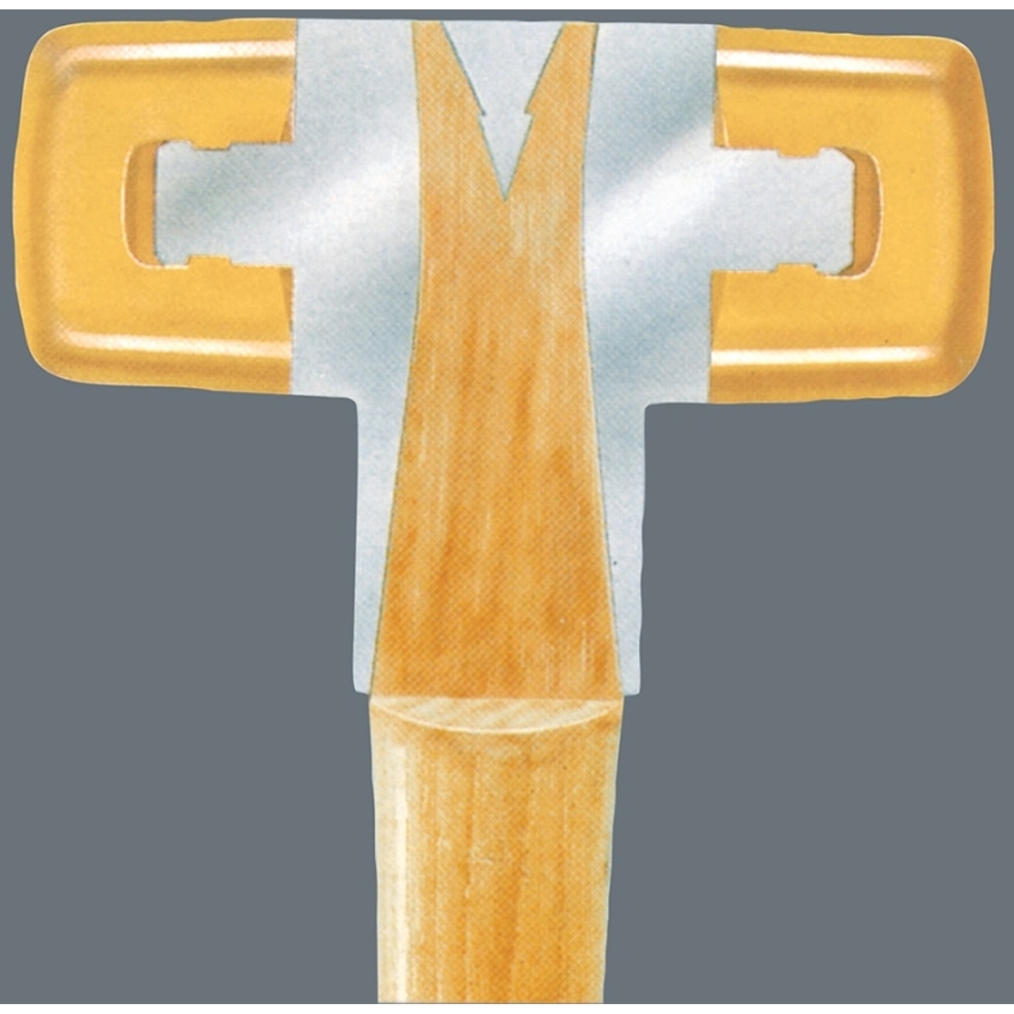 Wera Soft-Faced Hammer with Cellidor Head Sections 36mm