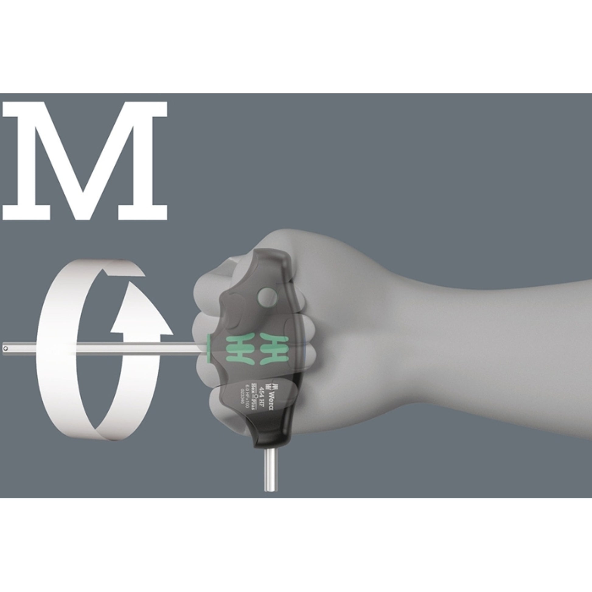 Wera T-Handle Screwdriver Set With Holding Function 7 Pieces