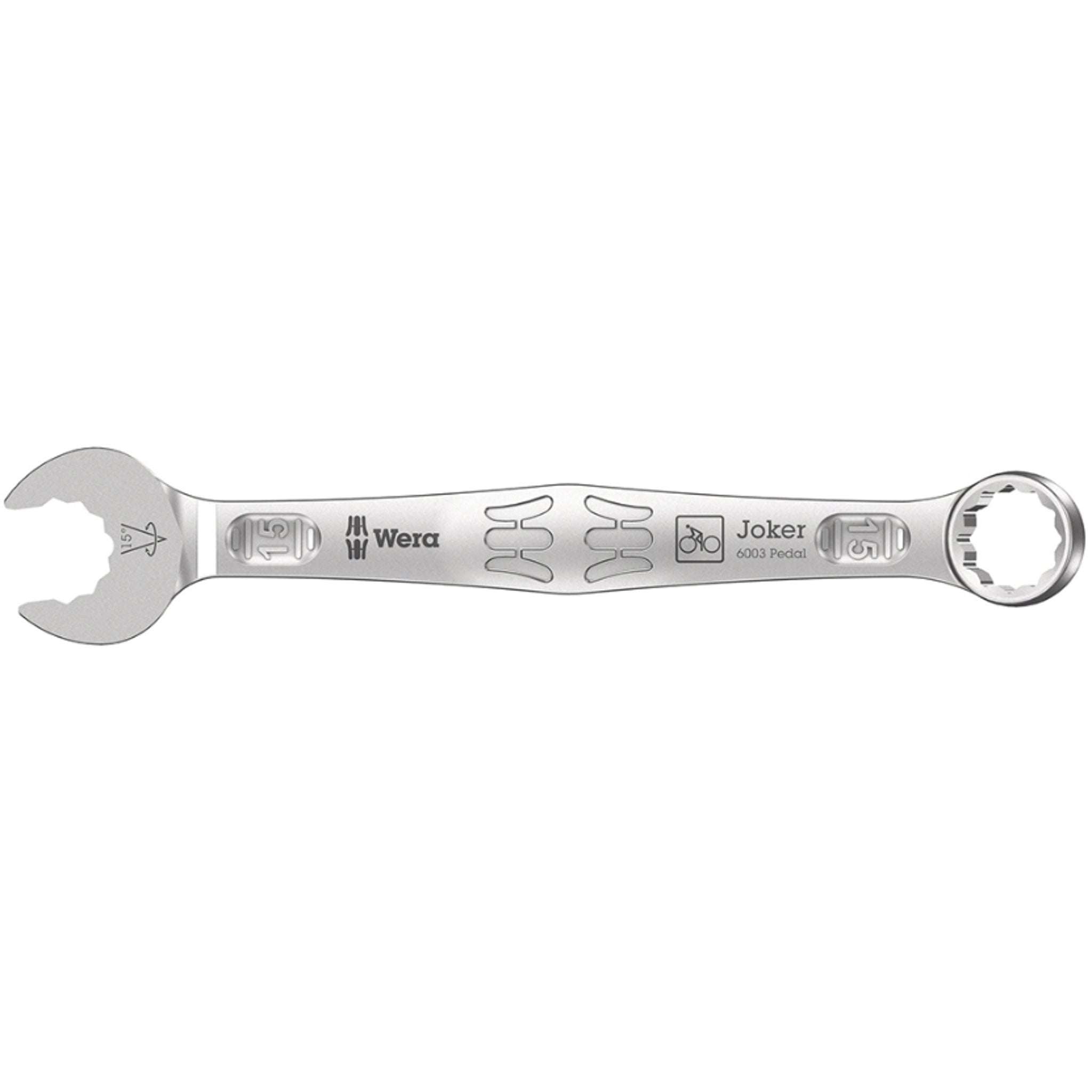 Wera Tools Combination Pedal Wrench 6003 Joker 15mm