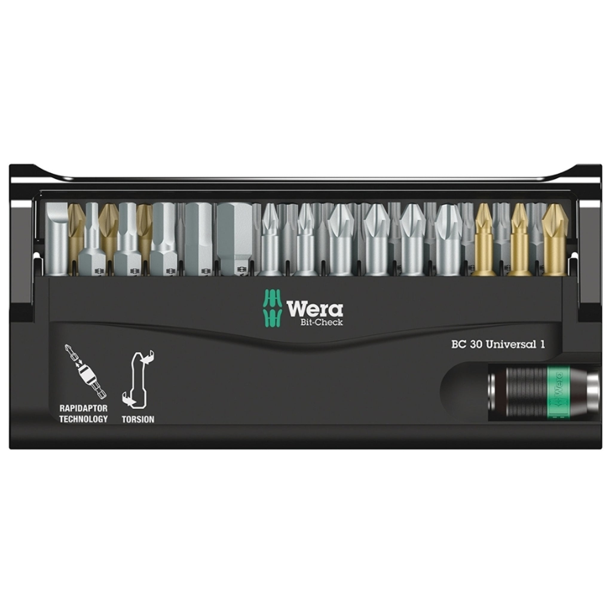 Wera Universal Bit-Check Set 30 Pieces