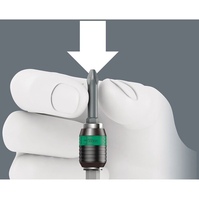 Wera T-Handle Bit Holding Screwdriver with Ratchet Function