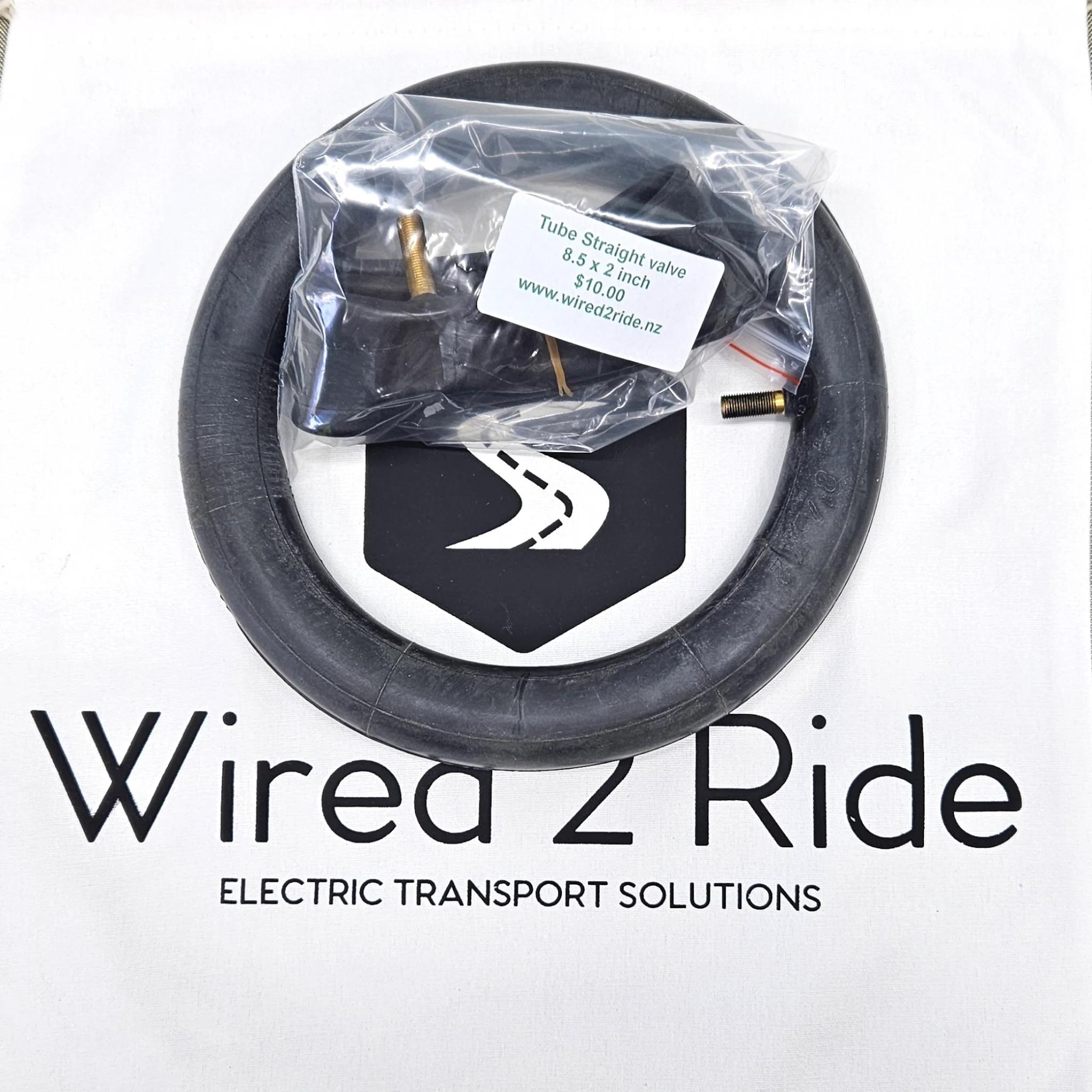 Wired2Ride Schrader Valve E-Scooter Tube 8.5 x 2"