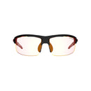 Tifosi Rivet Sport Sunglasses Matte Black/Clarion Red Fototec Lens