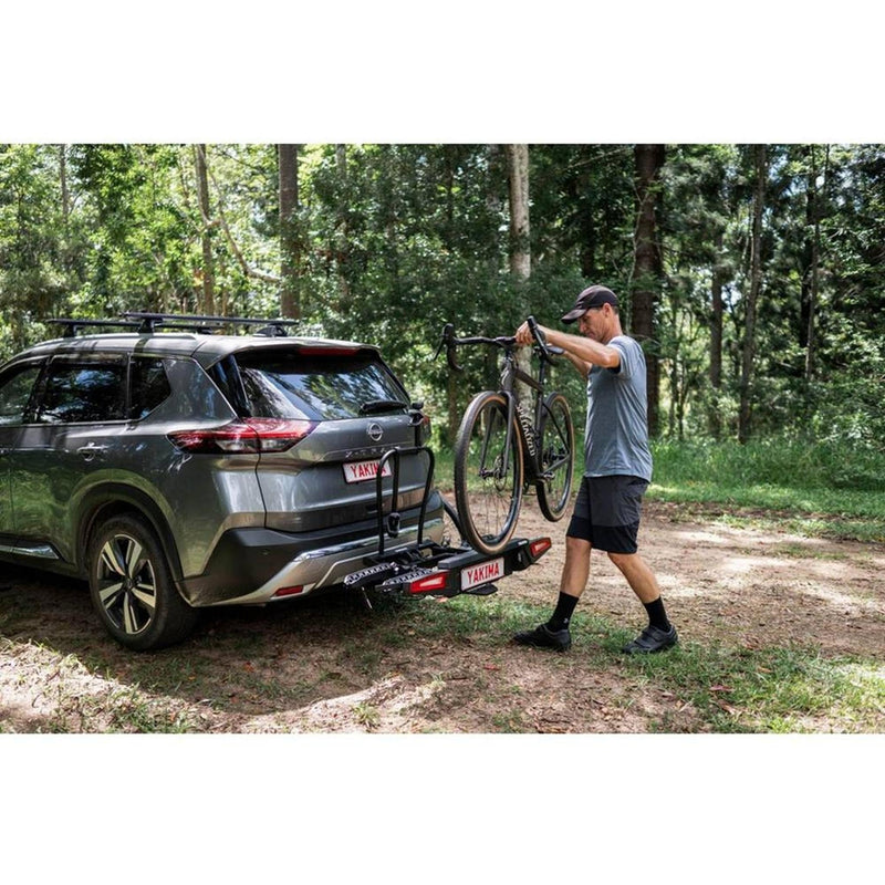 Yakima FoldClick EVO 2 - 2 Bike Towball Platform Rack Black