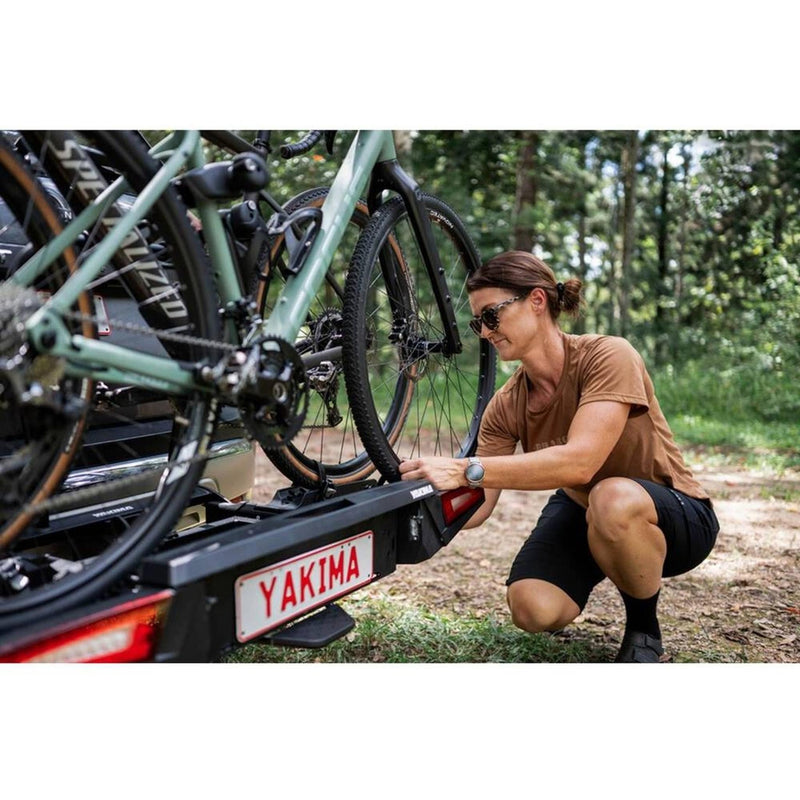 Yakima FoldClick EVO 2 - 2 Bike Towball Platform Rack Black