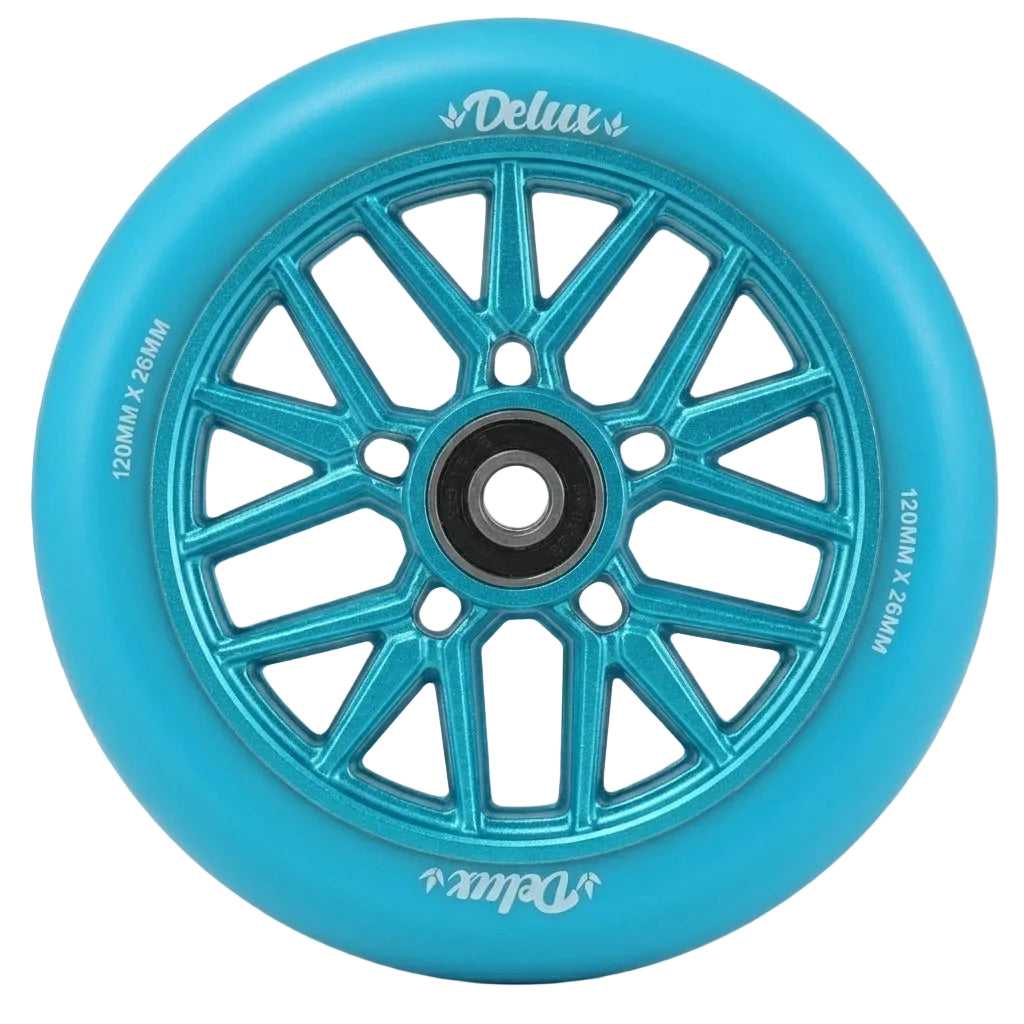Envy Delux Scooter Wheel (1pc) 120 x 26mm Blue