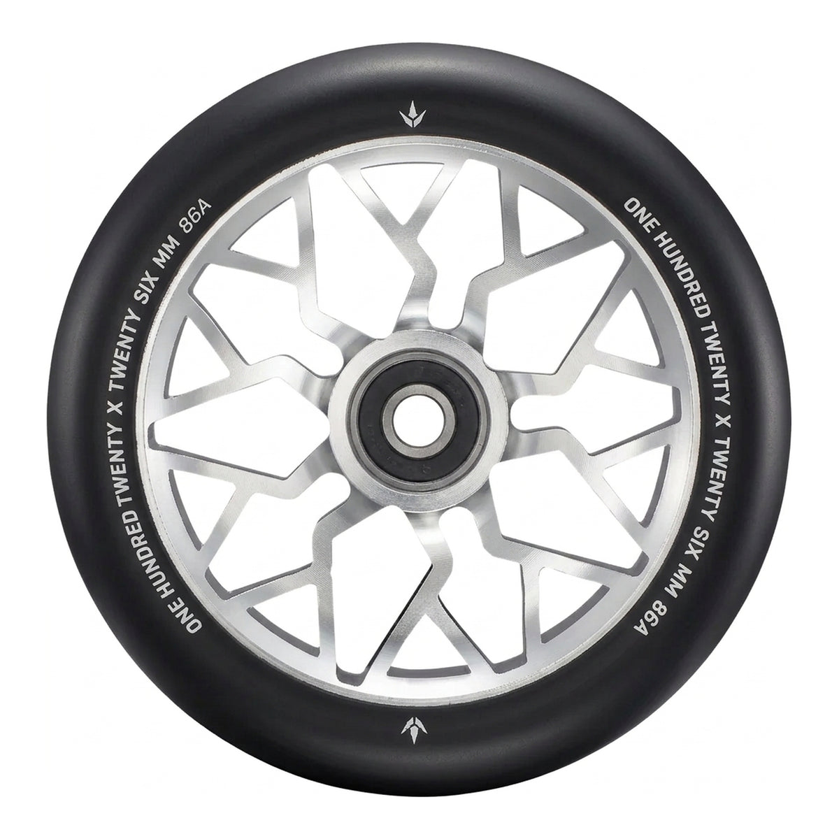 Envy Sector Scooter Wheel (1pc) 120mm Silver/Black