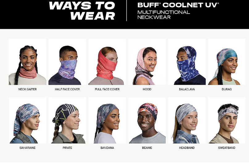 Buff Original EcoStretch Neck Warmer UNI NZ Fern