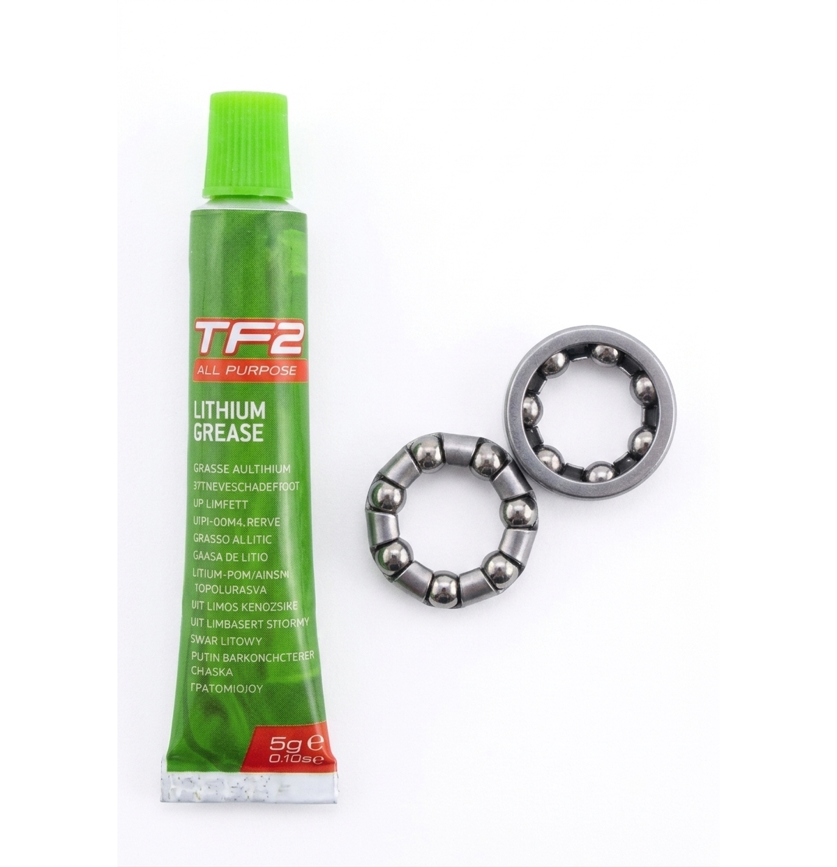 Weldtite Loose Ball Bearing Set w/ Grease 3/16"