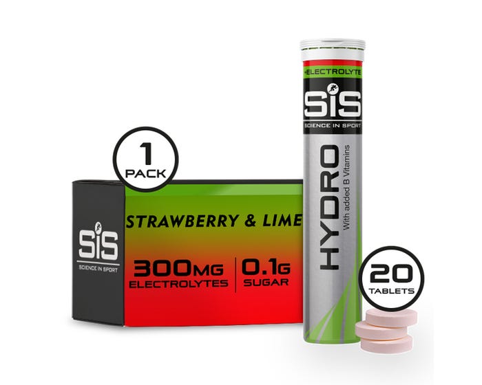 SIS GO Hydro Electrolyte Tablets Strawberry & Lime