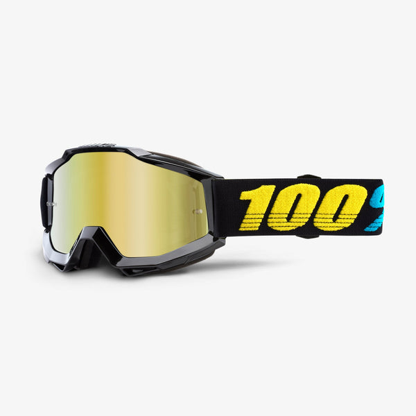 100% Accuri Youth Goggles Virgo with Gold Mirror Lens