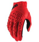 100% Airmatic Gloves Red & Black
