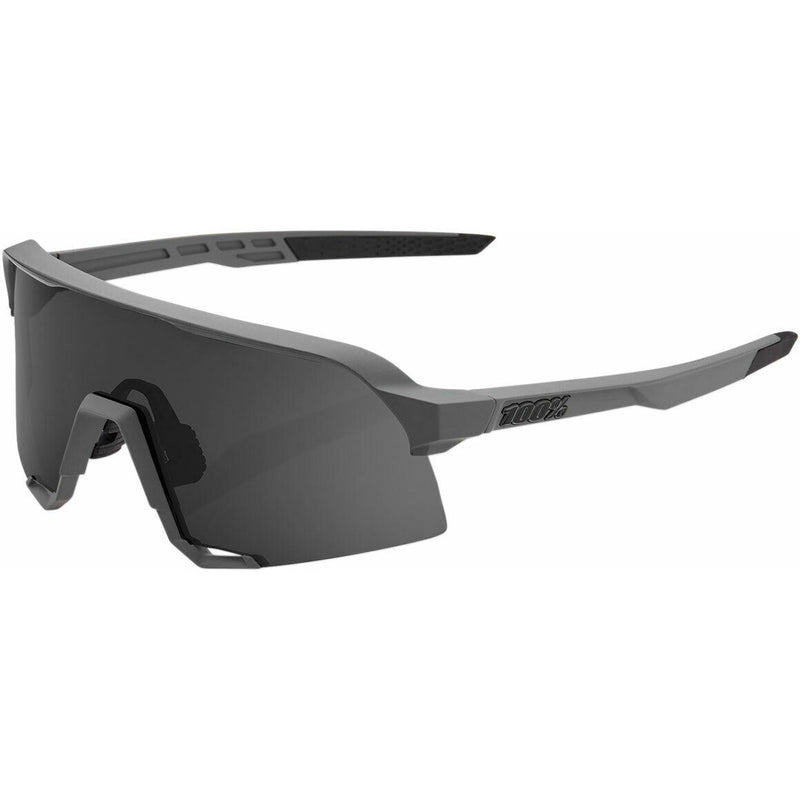100% Performance S3 Sunglasses Stone Grey with Smoke Lens