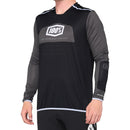 100% R-Core X Downhill Jersey Black & White